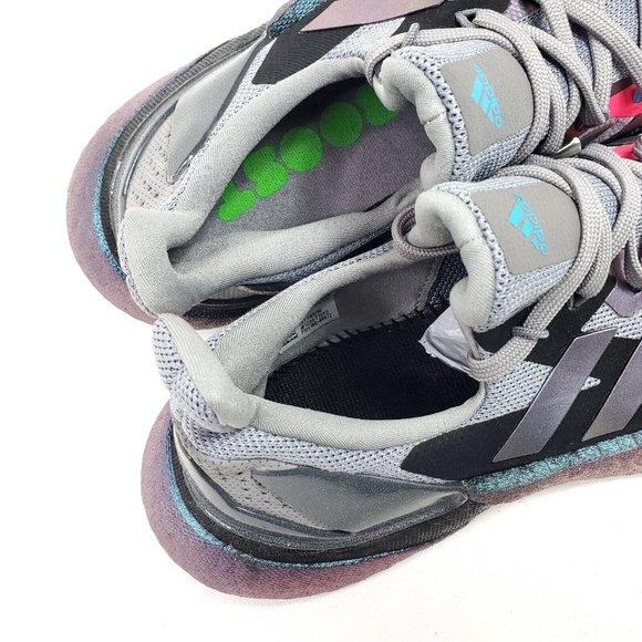 Adidas Mens Shoes Boost X9000L4 Black Metallic Running Sneakers Size 7 Athletic - Picture 2 of 9